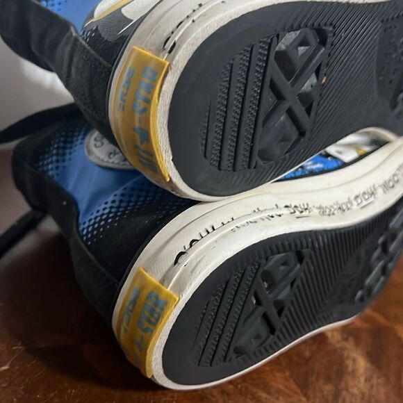 🔥🔥 CONVERSE All Stars Chuck Taylors Bart Simpsons Homer Hi-Top Sneakers - GUC - Picture 10 of 13